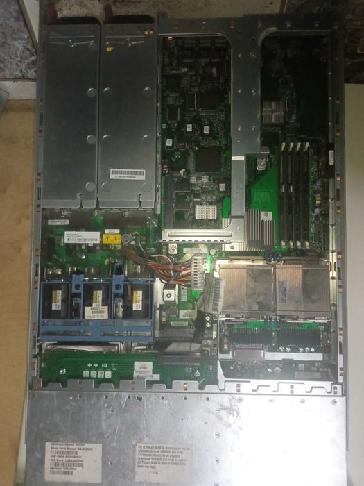Serwer hp dl360 g4 1u + szyny