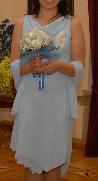 коктейльное платье, расшито бисером