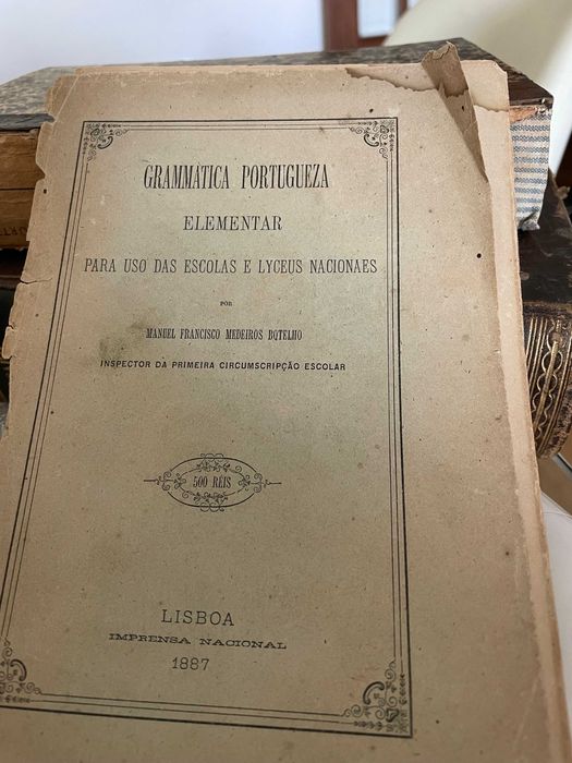 Grammatica Portuguesa Elementar - 1887