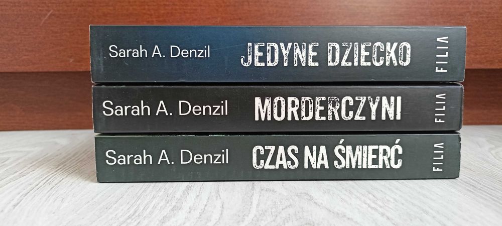 3x Sarah A. Denzil Morderczyni + Jedyne dziecko + Czas na śmierć