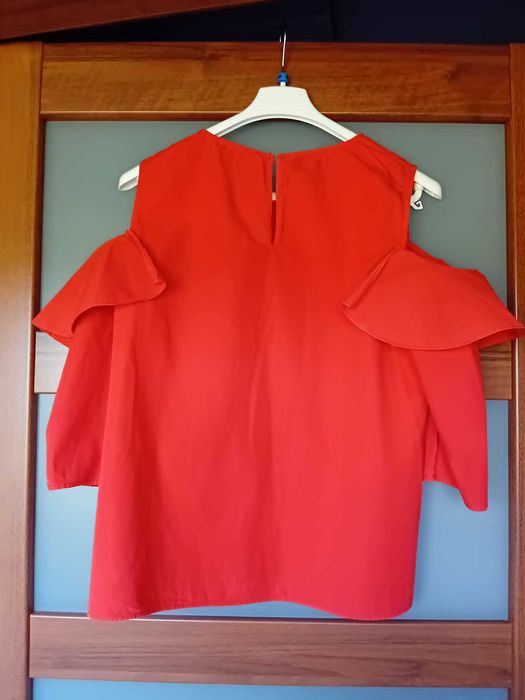 Pomarańczowa bluzka Reserved 38