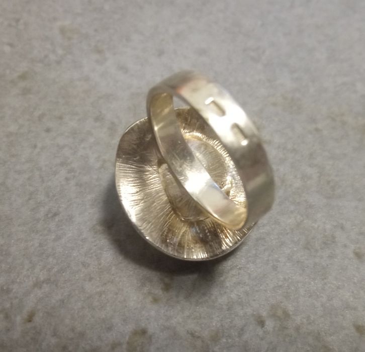 16гр Каблучка 17.0, сережки з натуральними перлами