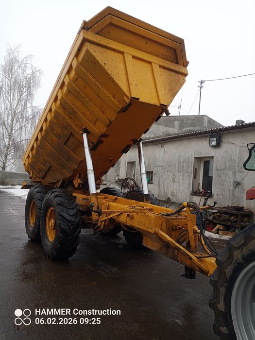 Przyczepa budowlana wozidlo skorupa