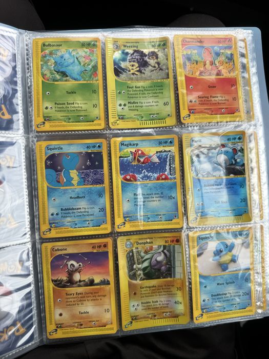 Cartas pokemon colecao expedition