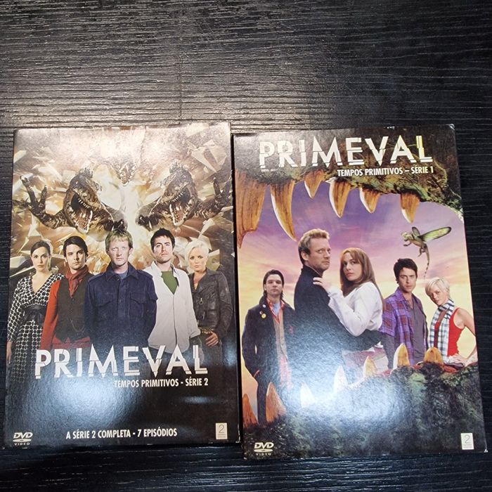 DVD Primeval S1 e 2 - 4 discos