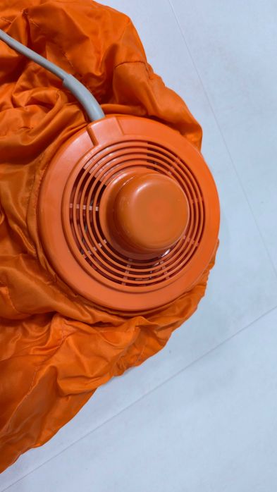 Suszarka-turban do włosów rodem z PRLu, sprawna