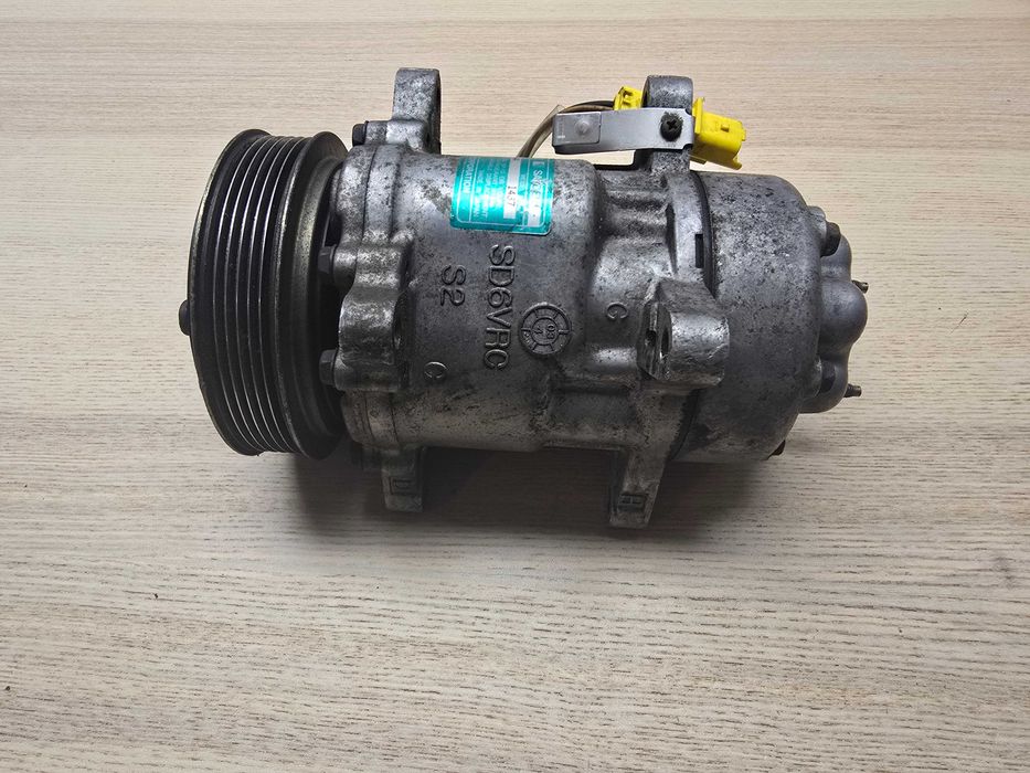 Compressor Ar Condicionado Sanden SD6V12 Modelo 1437 R134a Citroën Peugeot Original Usado