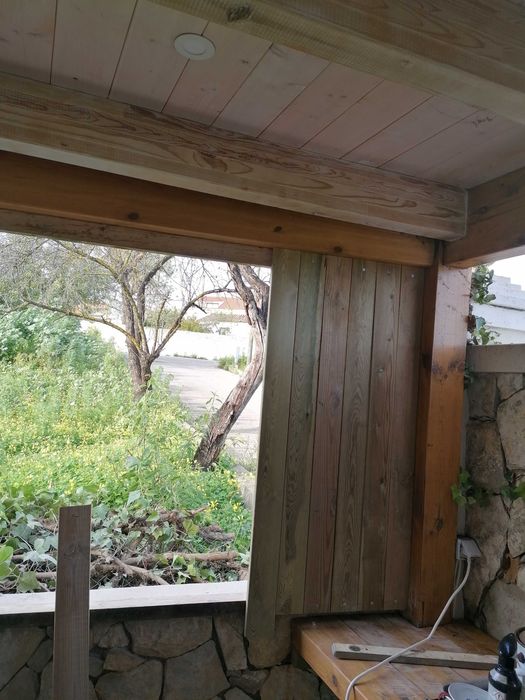 Pérgulas em madeira