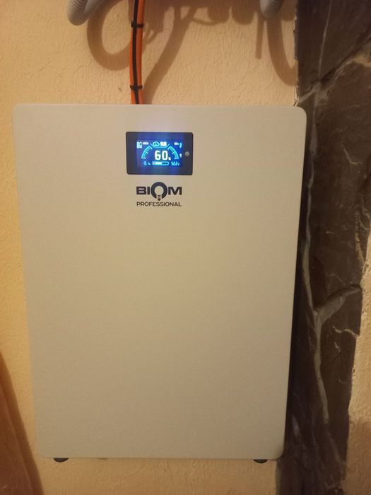 Акумуляторна батарея Biom, 5,12 кВт, 48В