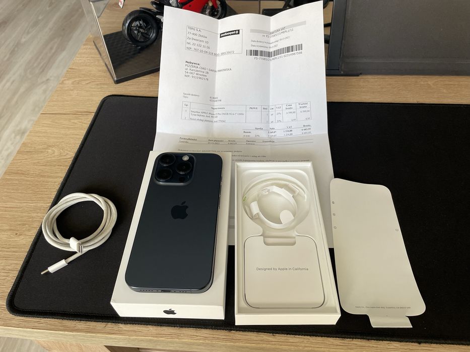 IPhone 15 Pro 256gb Blue Titanium