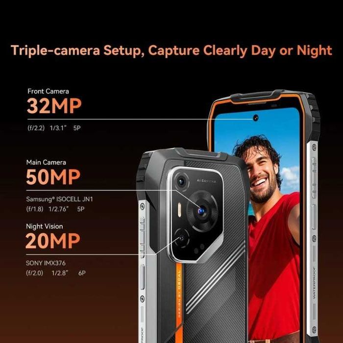 Oscal Pilot 3 5G 12GB/256GB IP69K 2.4GHz