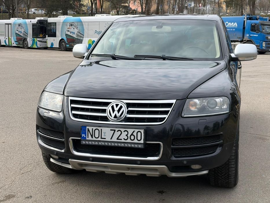 Volkswagen Touareg KING KONG, doinwestowany, hak, bez pneumatyki. 4x4, 3.0TDI, nowe opony