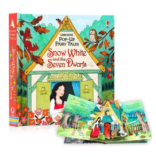 Інтерактивні 3D книги-казки Usborne Pop-Up Fairy Tales