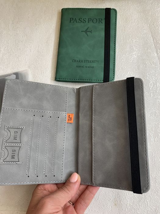Чехол для паспорта обкладинка на паспорт Travel wallet