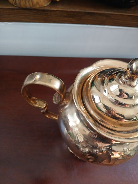 Fryderyka PRL duży dzbanek złocony