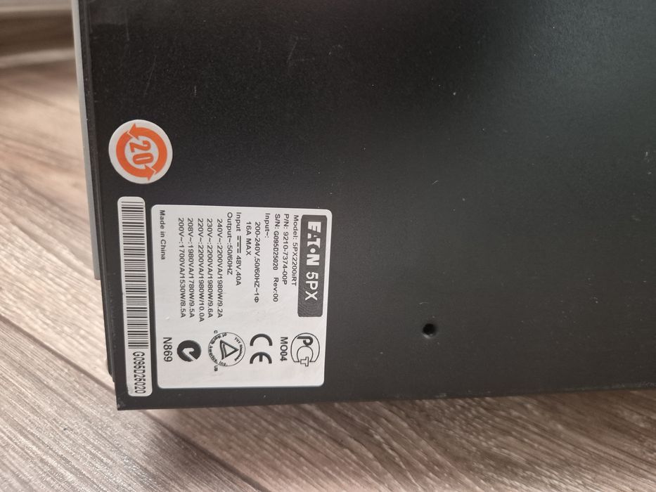 інвектор 2.2КВТ EATON 5PPX2200iRT 9500грн