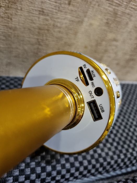 Микрофон караоке ws858 музыка и блютуз колонки