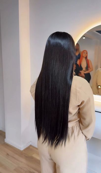 Peruca de cabelo humano