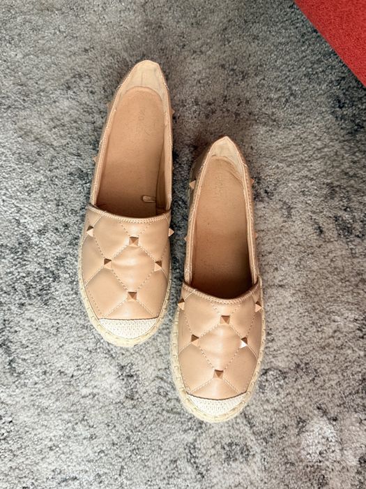 Beżowe espadryle DeeZee 38