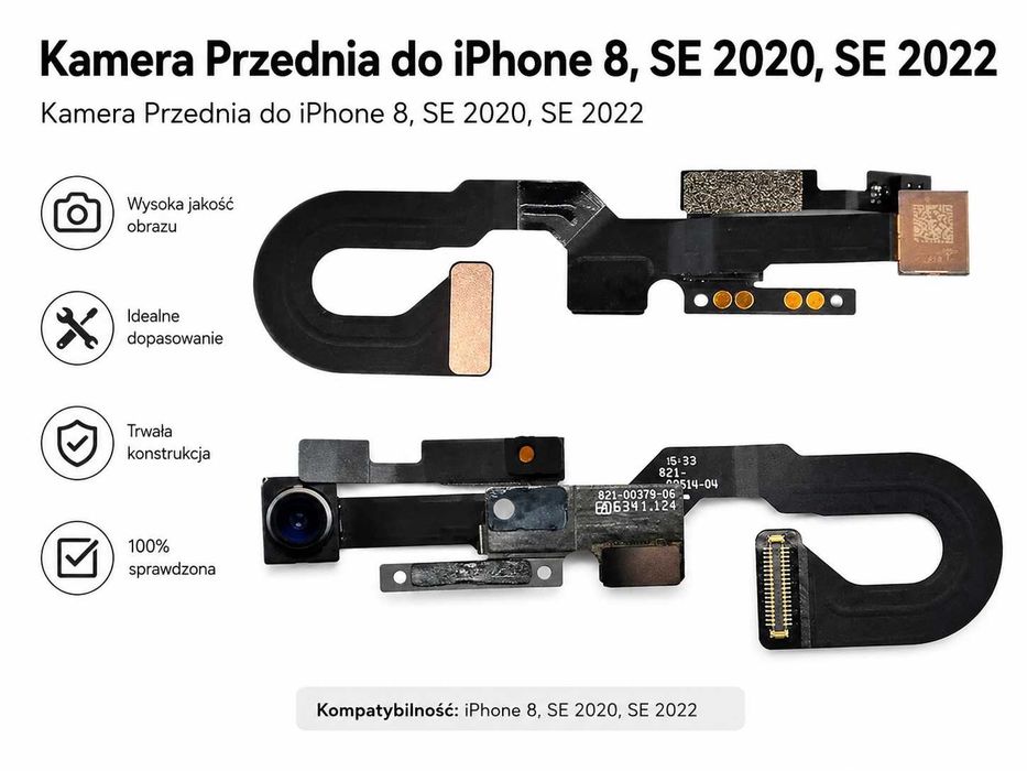 Kamera Przednia do iPhone 8, SE 2020, SE 2022