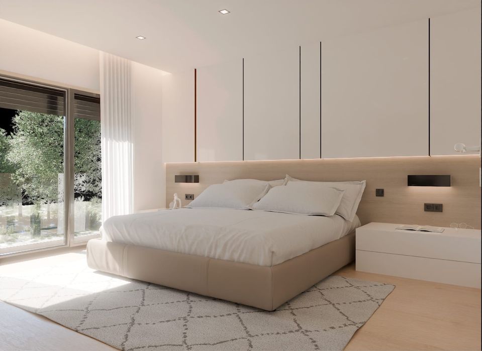 Moradia T4 Nova c/ Suite e Closet - Meia Via - Acabamento  Premium