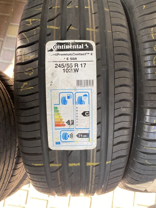 Пара шин CONTINENTAL 245/55R17 Germany