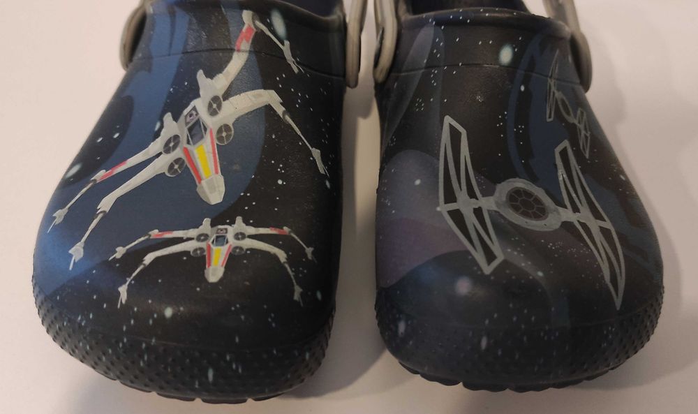 Сабо крокси Crocs Fun Lab Star Wars Clogs С12-13 на 28-29 устілка 18.5 см. оригінал