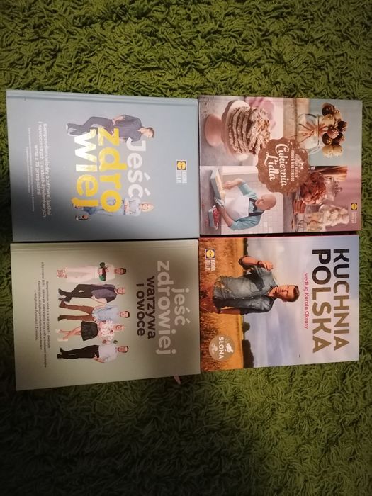 Książki z Lidla 4 sztuki