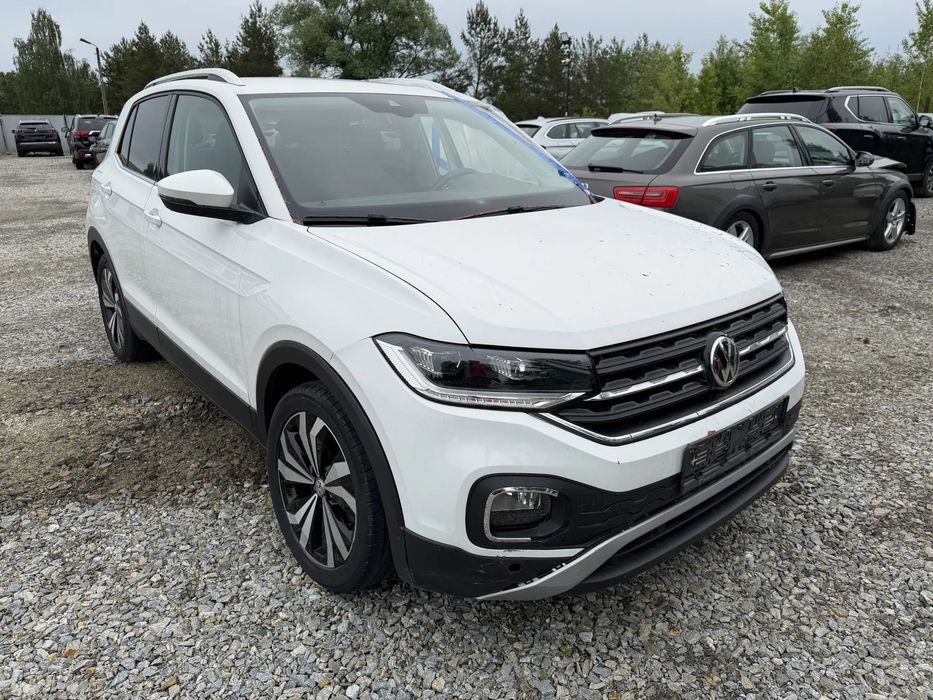 Volkswagen T-Cross VOLKSWAGEN T-Cross Full Led Virtual Automat Uszkodzony 38tyś km OKAZJA