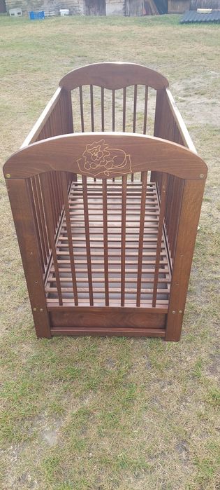 Łóżeczko dla dziecka dębowe