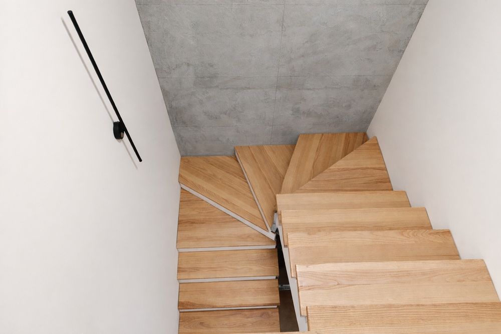 Schody, stopnie podstopnie balustrady