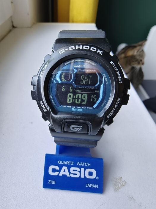 Casio G-SHOCK GB-6900B-1BER Bluetooth wibracja zegarek