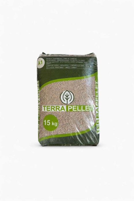 Pellet TERRA | Spalanie 18 MJ | Certyfikat, producent