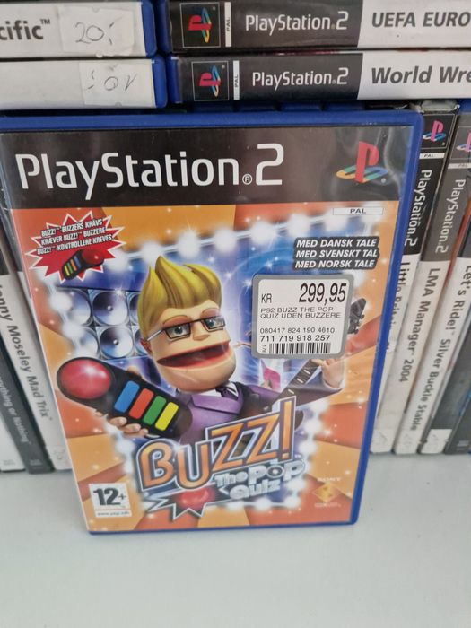 Buzz the pop quiz ps2 PlayStation 2