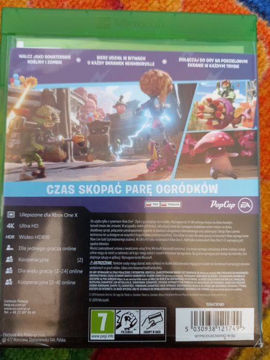 Gra PvZ na Xbox One