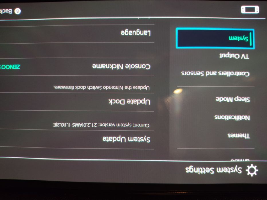 Nintendo switch oled cfw