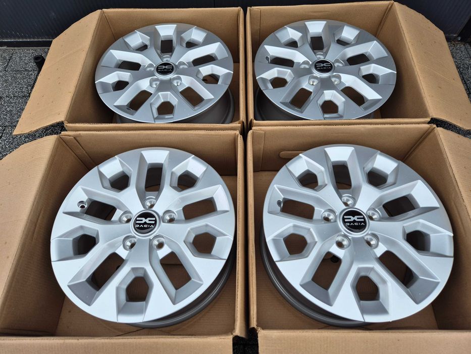 Felgi 16 DACIA DUSTER I, II 5x114,3 6,5 J ET 50