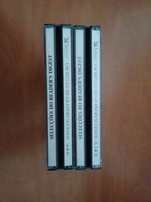 Coleção de 5 CD's "Um Século de Grandes Sucessos" das Selecções
