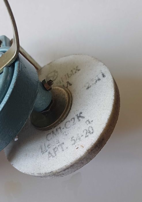 Наждак точило, точильний ручний станок настільний ссср