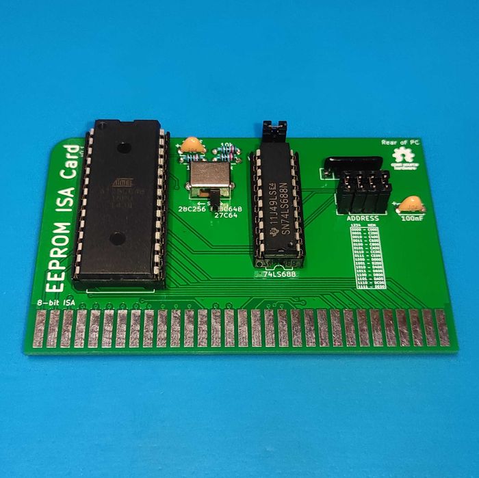 ISA Card for Installing BIOS ROM (XT-IDE, XT RAM Test, HD Floppy, etc.)64284457925249120