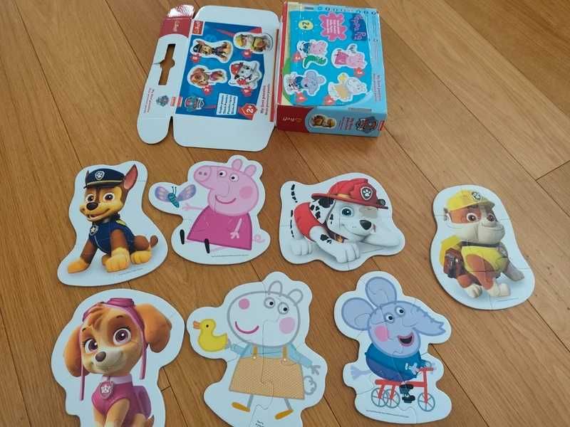 Duży zestaw puzzli dla Malucha, pierwsze puzzle