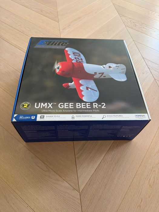 E-flite Gee Bee R-2 0.51m AS3X SAFE Select BNF Basic