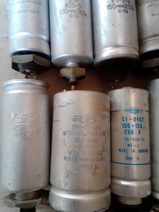 Конденсаторы СССР
