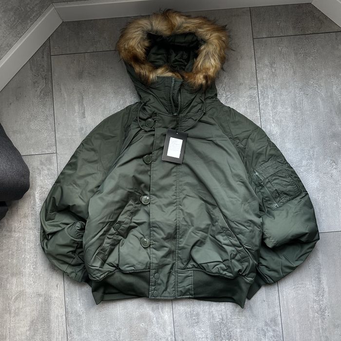 Хакі бомбер аляска куртка racer y2k sk8 с мехом оверсайз baggy широка