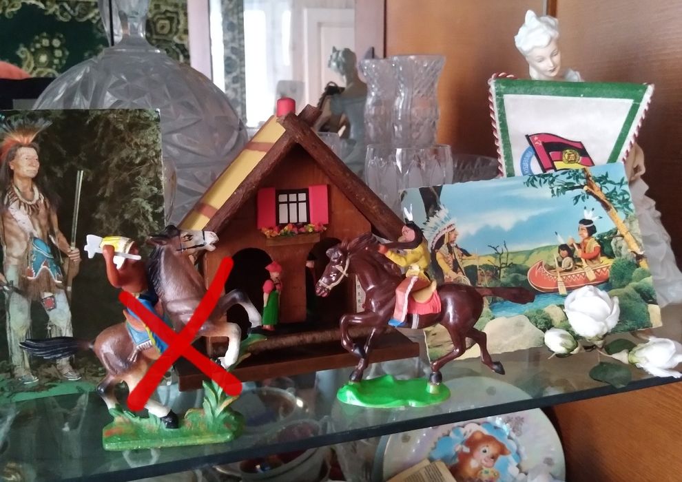 Індєйці, коні НДР DDR індіанці индейцы ГДР