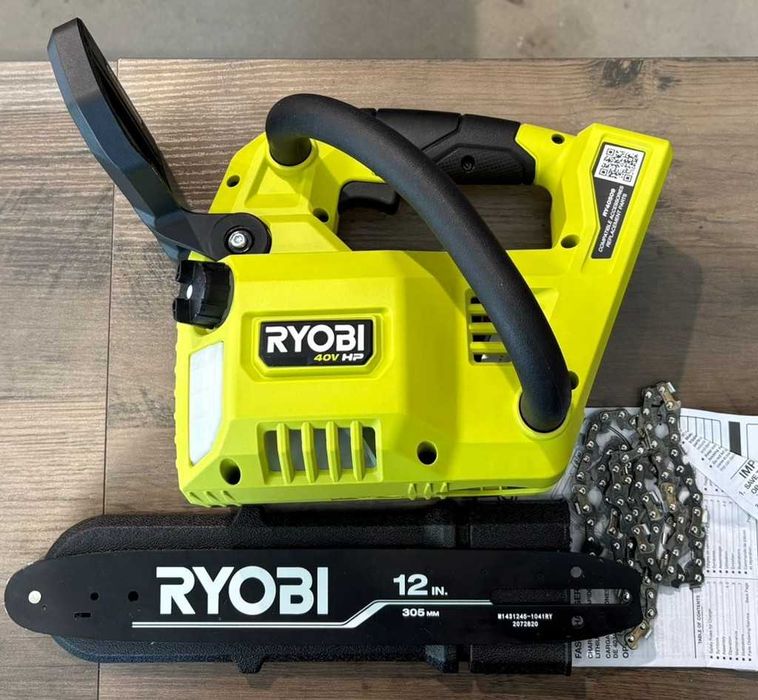 Piła łańcuchowa akumulatorowa 30cm RYOBI 40V RY40509BTL