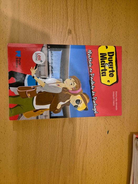 livro duarte   e marta Mistério no Pavilhão de Portugal