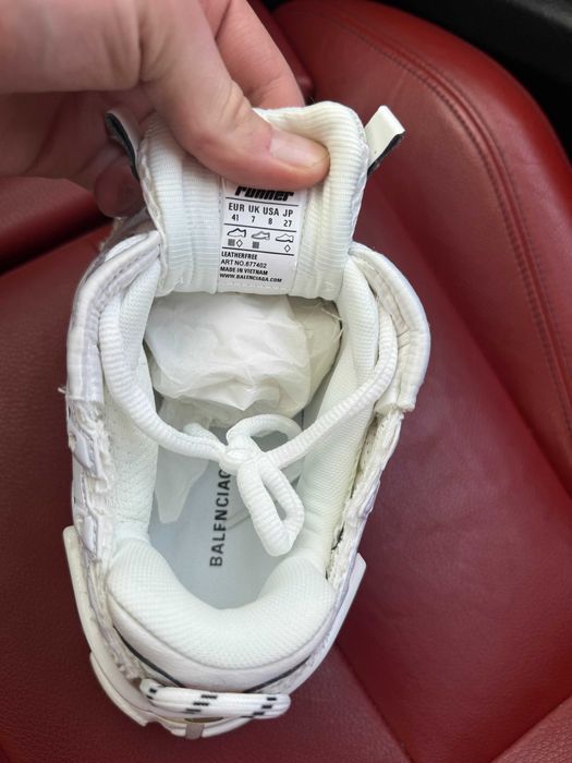 (БЕЗ ПЕРЕДОПЛАТИ) Balenciaga Runner Graffiti White баленсіага раннер