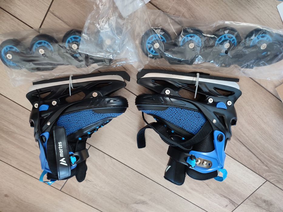 Nowe rolki i łyzwy w jednym.