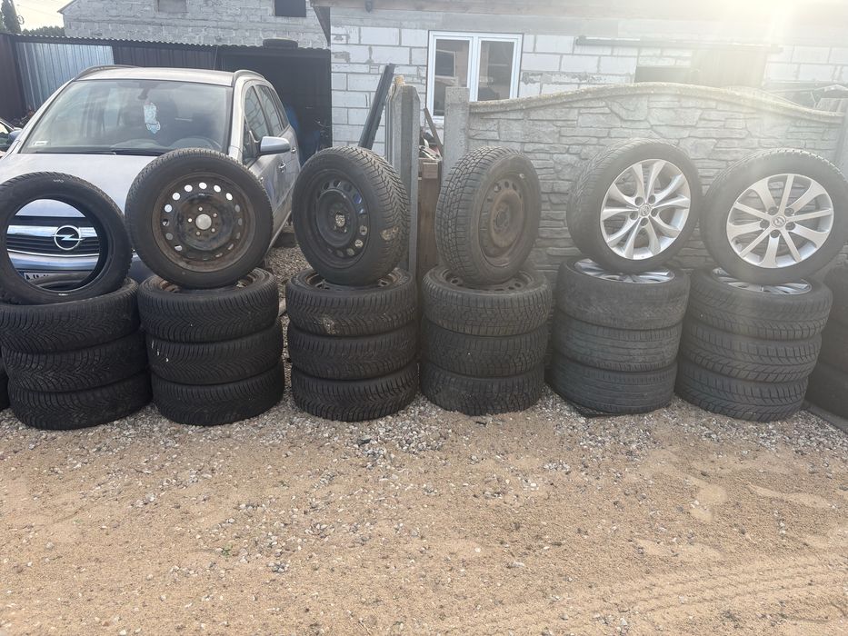 Sprzedam kola 5x114,3 16 17 cali. Lato zima